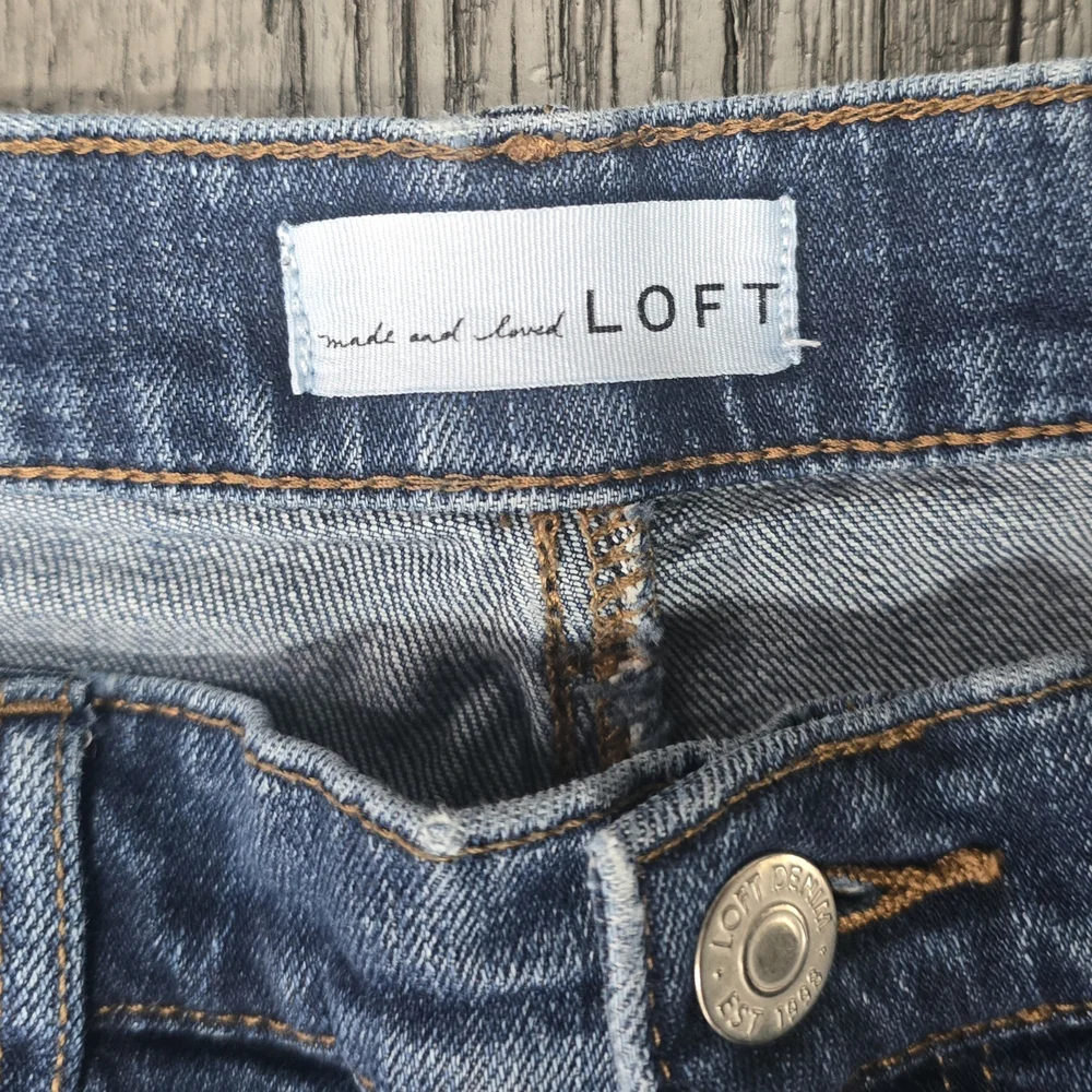 LOFT Blue Flare & Wide Leg Jeans - Picture 6 of 6